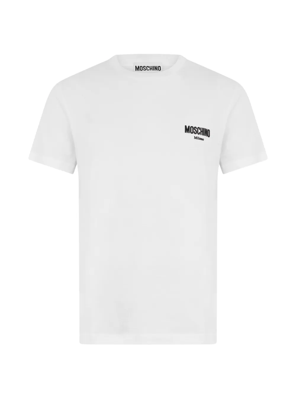 Moschino logo-print T-shirt - Weiß