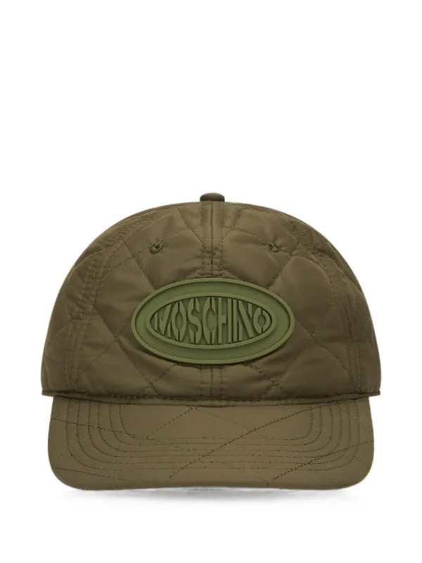 【芝野‼️】MOSCHINO モスキーノ ロゴキャップ グリーン S Moschino ロゴ キャップ | グリーン | FARFETCH JP