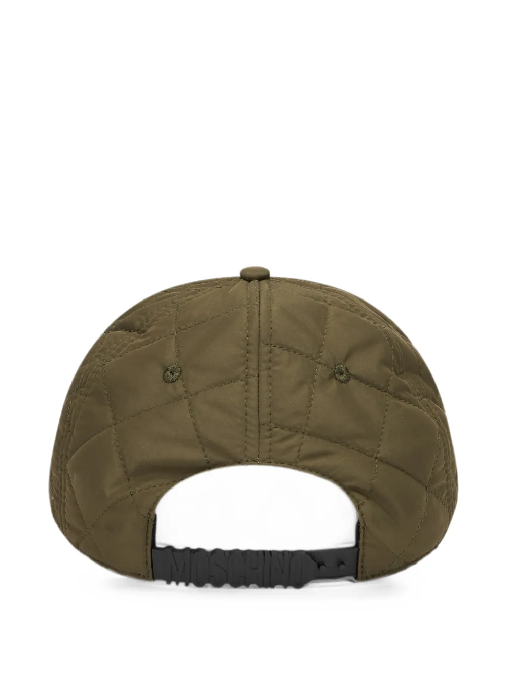 【芝野‼️】MOSCHINO モスキーノ ロゴキャップ グリーン S Moschino Men's Iridescent Logo Baseball Hat | Smart Closet
