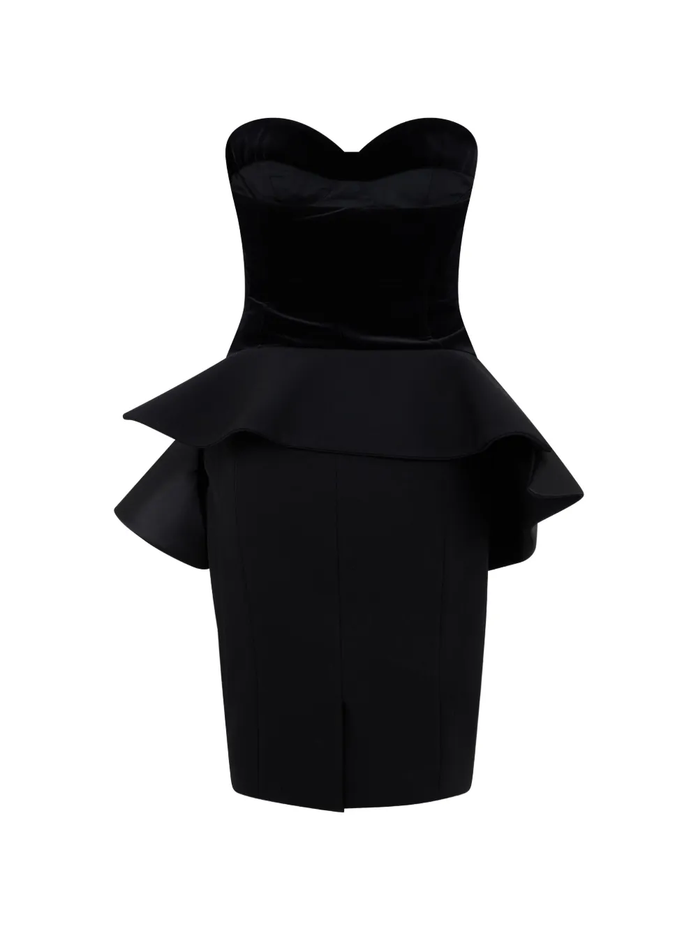 Moschino Jurk met sweetheart hals Zwart