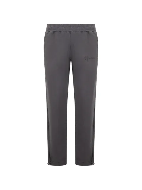Moschino logo-embroidered track pants