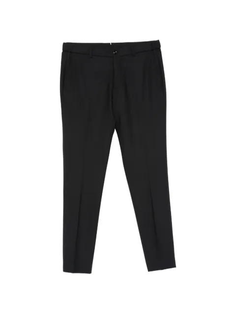 Berwich pressed-crease straight-leg trousers