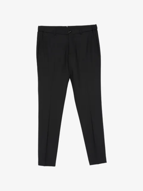 Berwich pressed-crease straight-leg trousers