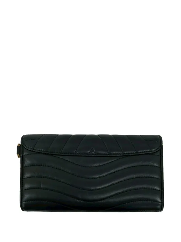 Louis Vuitton Pre-Owned 2018 ニューウェーブ長財布 | ブラック