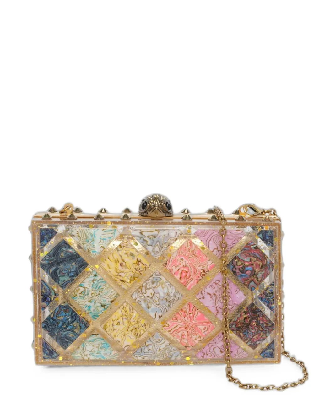 Kurt Geiger London Eagle Head clutch bag - Toni neutri