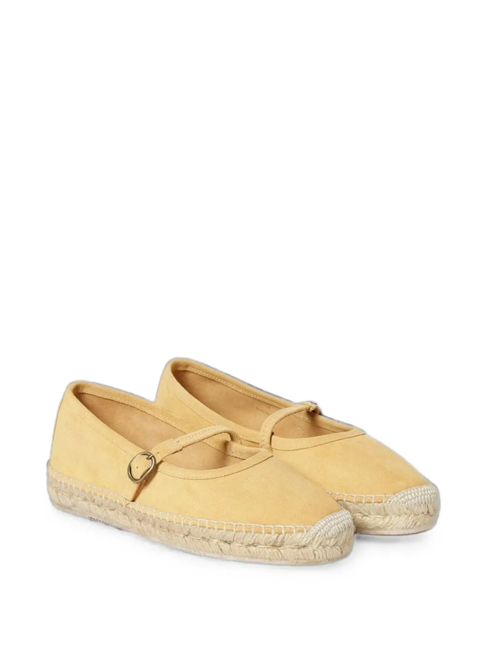 Woolrich Suède espadrilles Geel