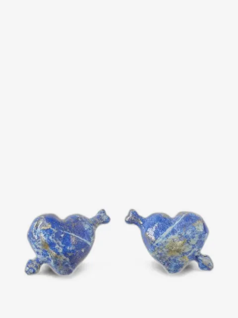 Sunnei heart-shaped earrings