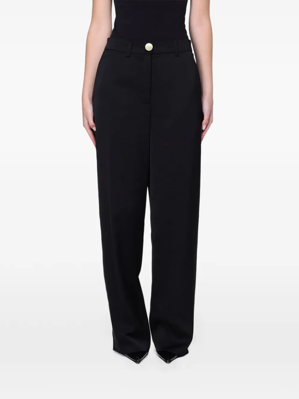 Armani Exchange black tailored trousers - Nero