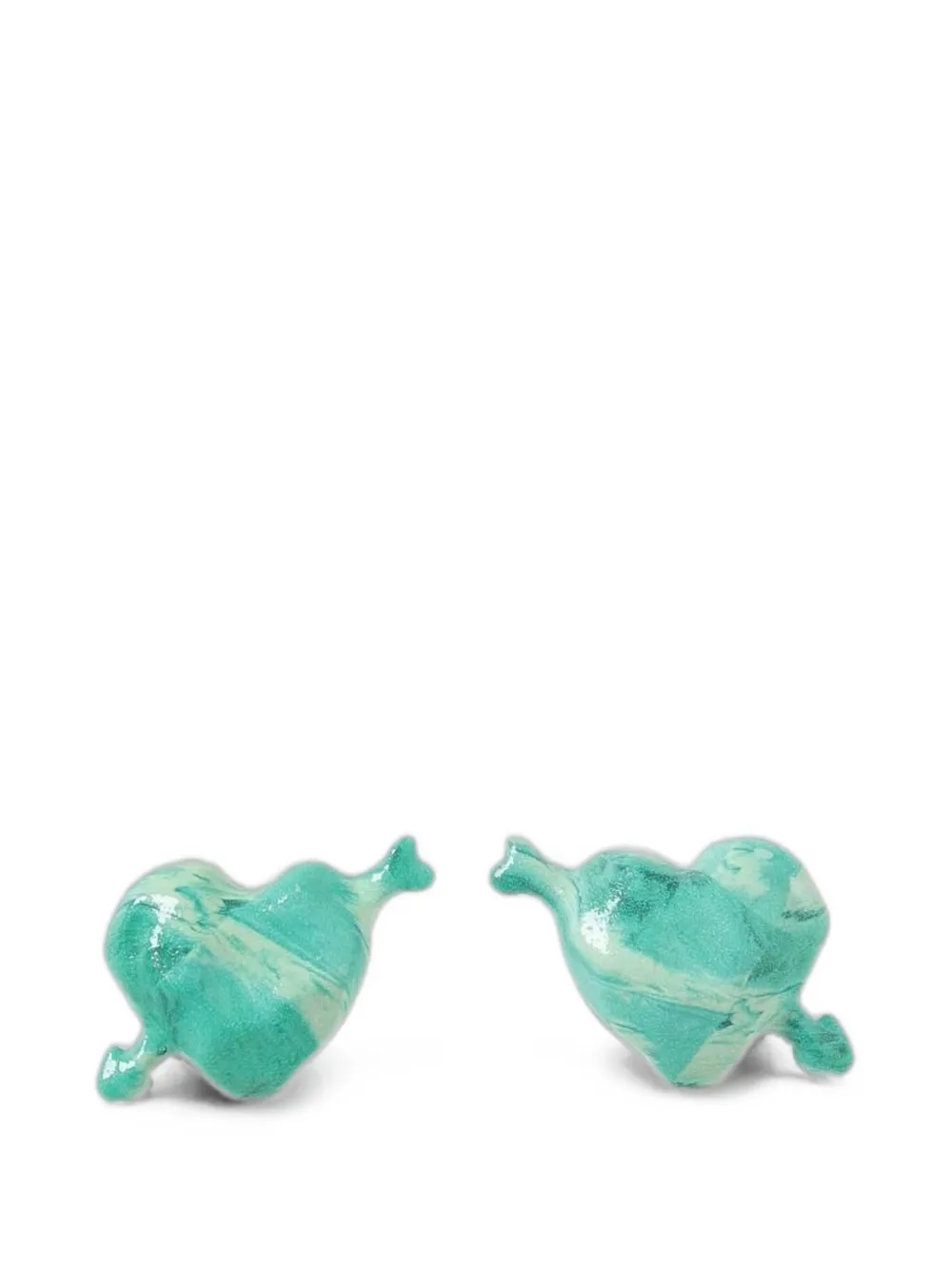 Sunnei heart-shape earrings - Oro