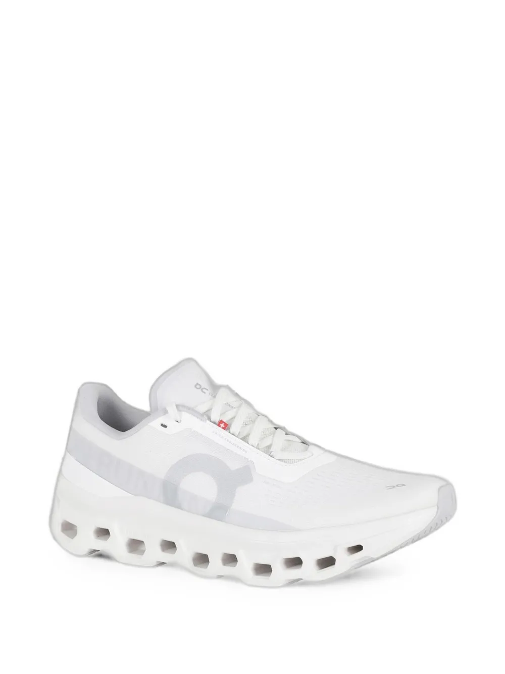 On Cloudm ster 1 mesh sneakers Wit