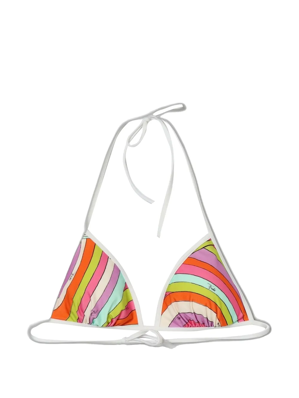PUCCI abstract-print bikini - Orange