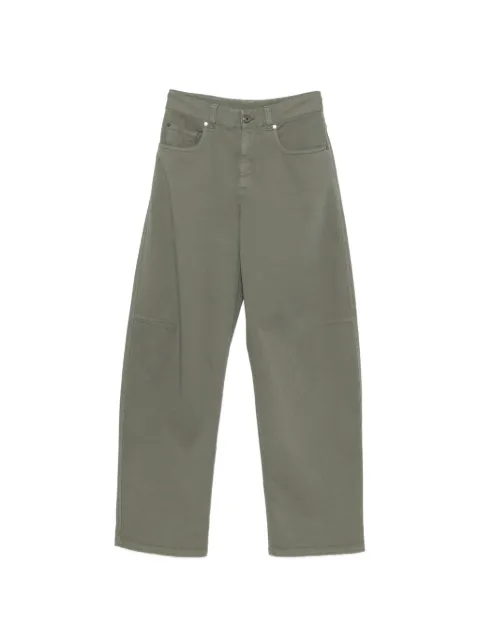 Brunello Cucinelli Calça jeans com patch de logo