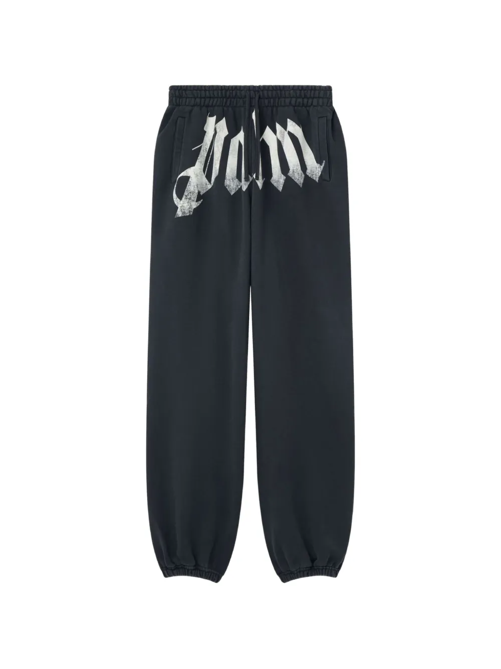 Palm Angels Pantaloni sportivi con vita alta - Nero
