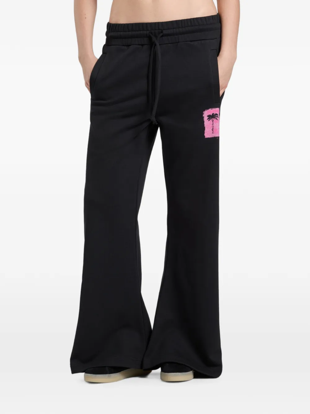 Palm Angels Rushed Palm Tree joggingbroek Zwart