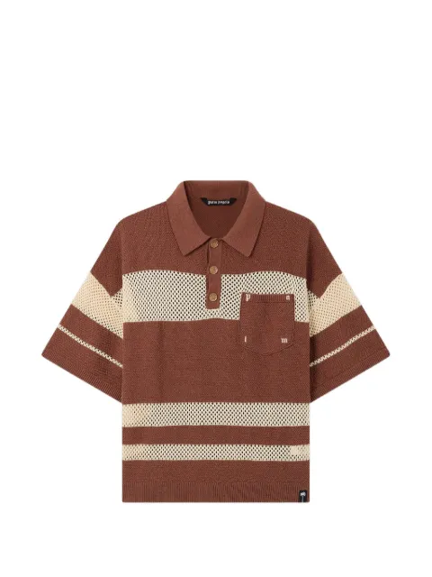 Palm Angels Palm Type loose-knit polo