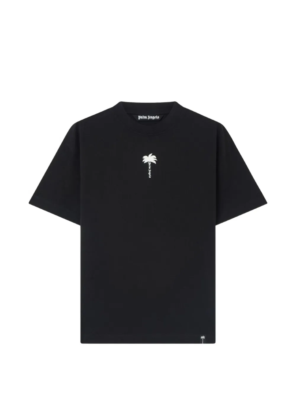 Palm Angels Palm Tree statement reg T-shirt | Black | Image 1