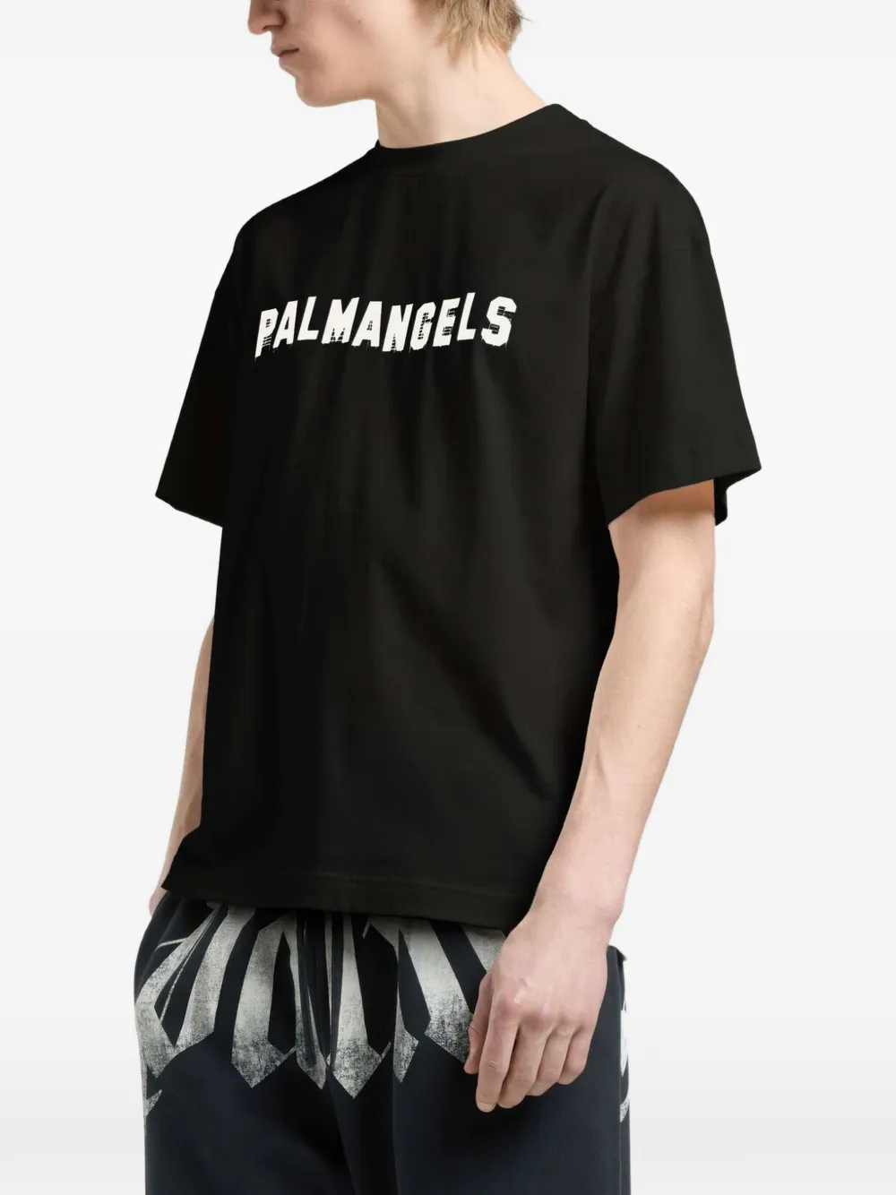 Palm Angels Palm Hills regular-fit T-shirt Zwart