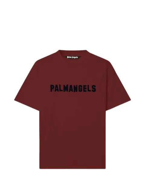Palm Angels playera con logo estampado