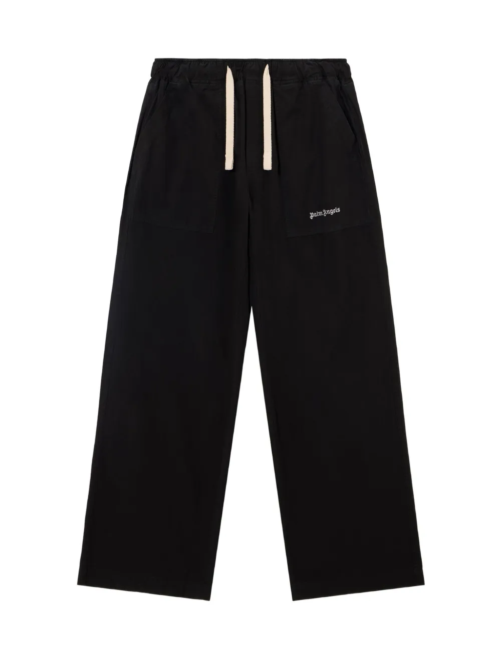 Palm Angels Trainingsbroek met geborduurd logo Zwart