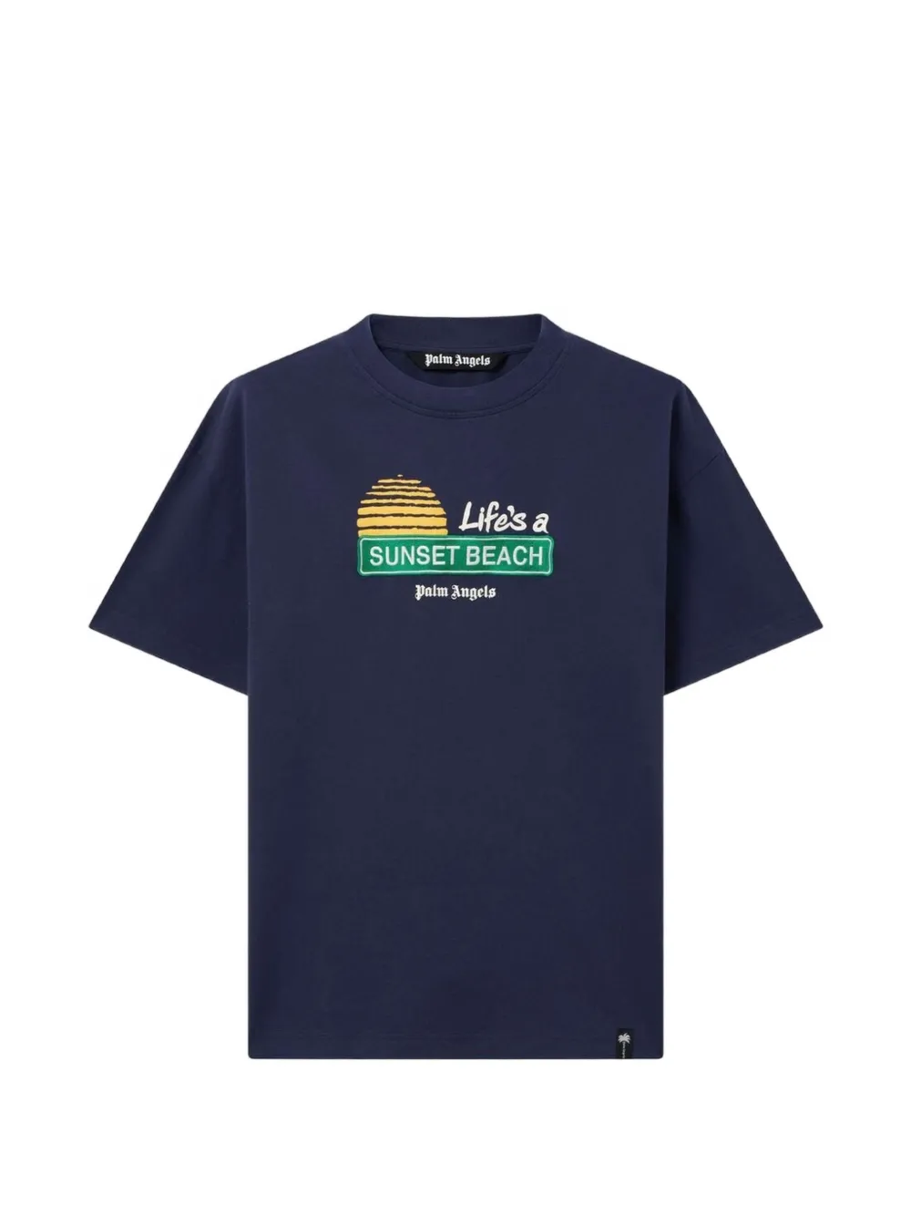 Palm Angels Sunset Signal graphic-print T-shirt