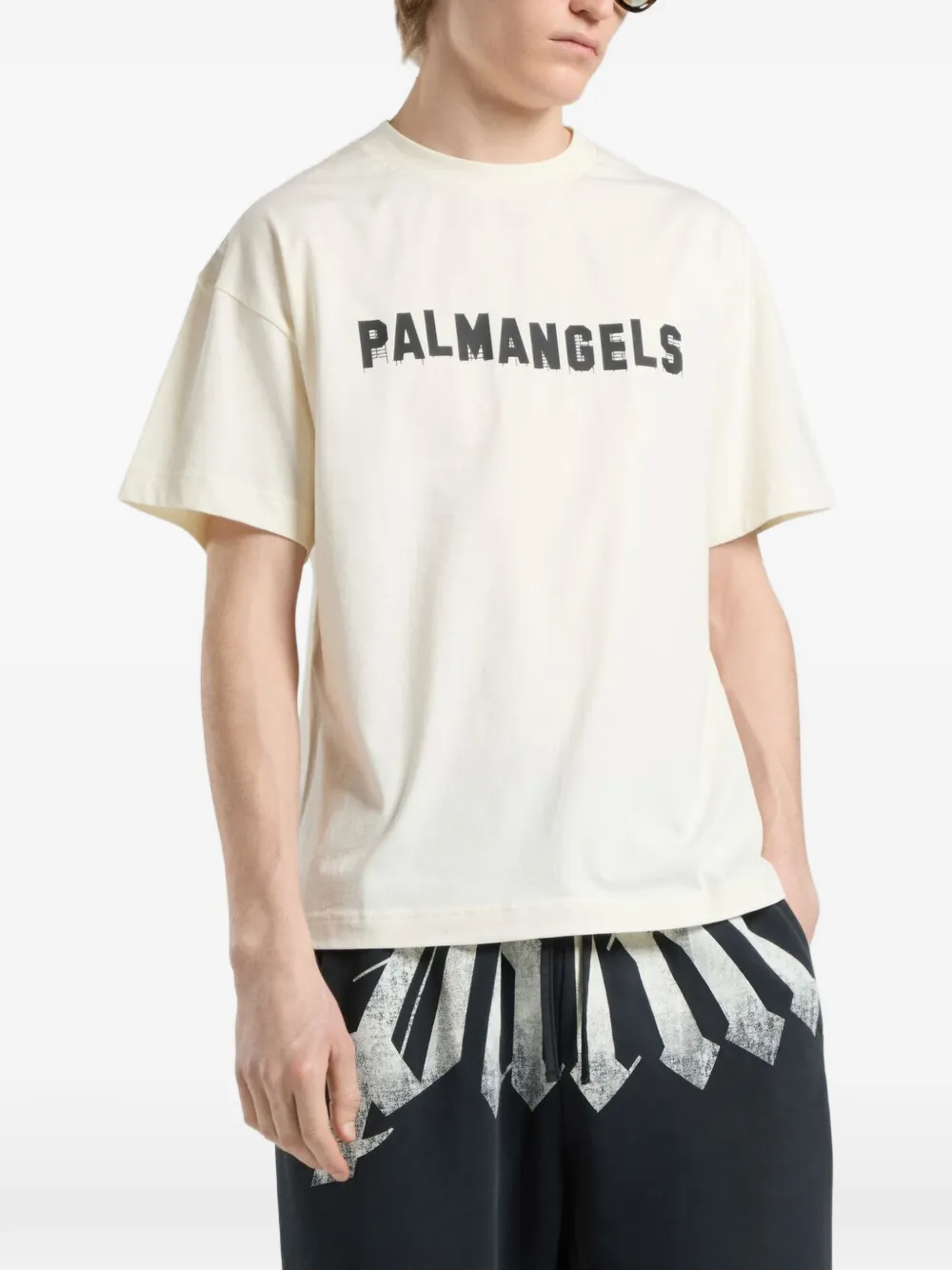 Palm Angels Palm Hills regular-fit T-shirt Beige