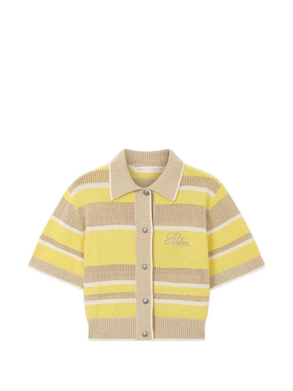 Palm Angels Palm Sway beach cardigan - Giallo