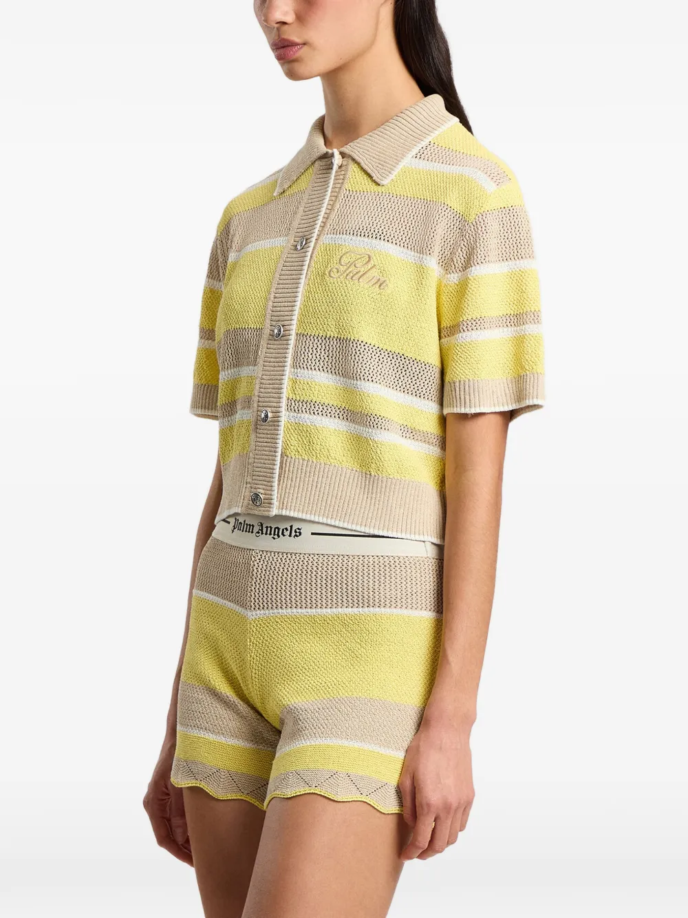 Palm Angels Palm Sway strandvest Geel