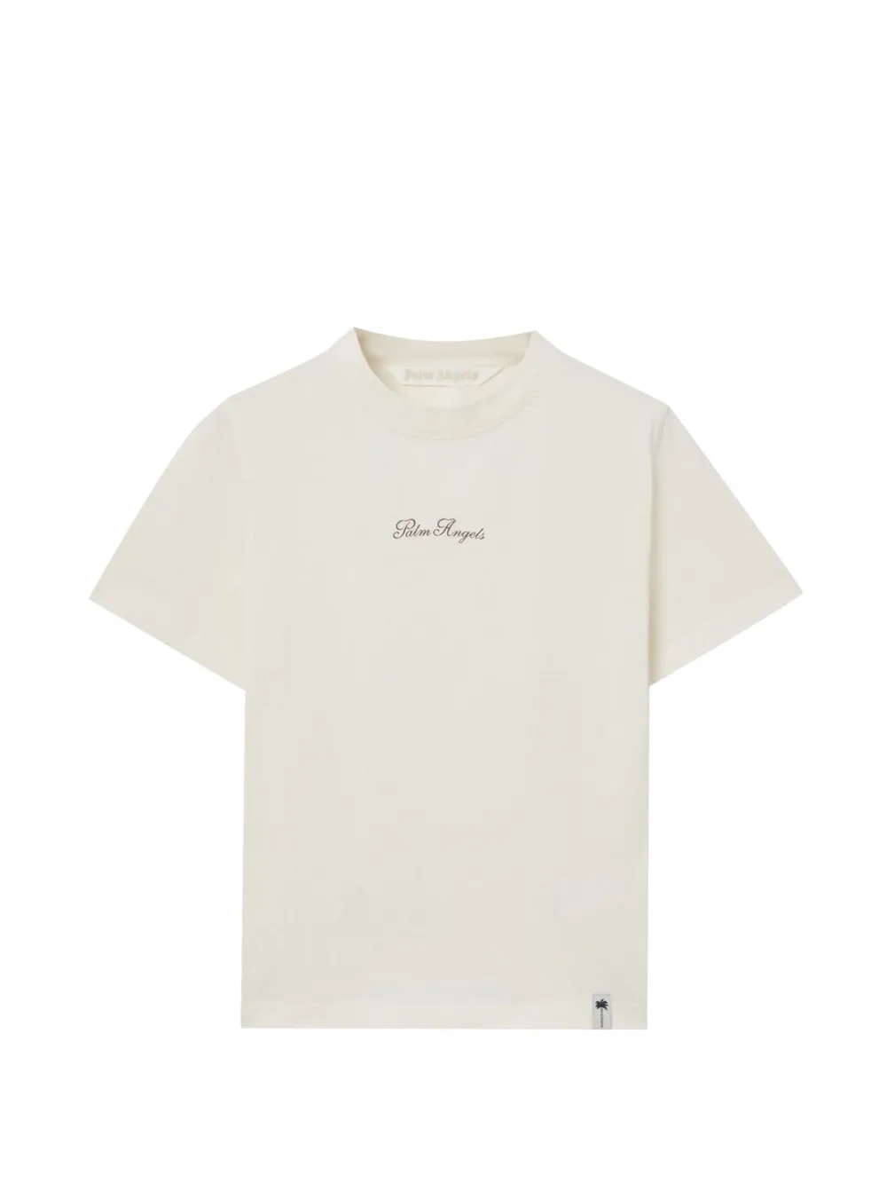 Palm Angels T-shirt Paradise con logo - Toni neutri