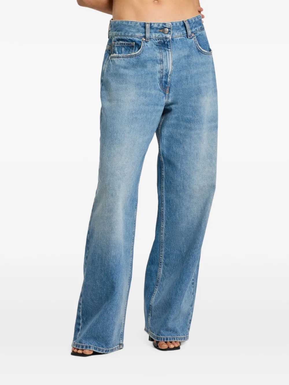Palm Angels Palm Sway jeans Blauw