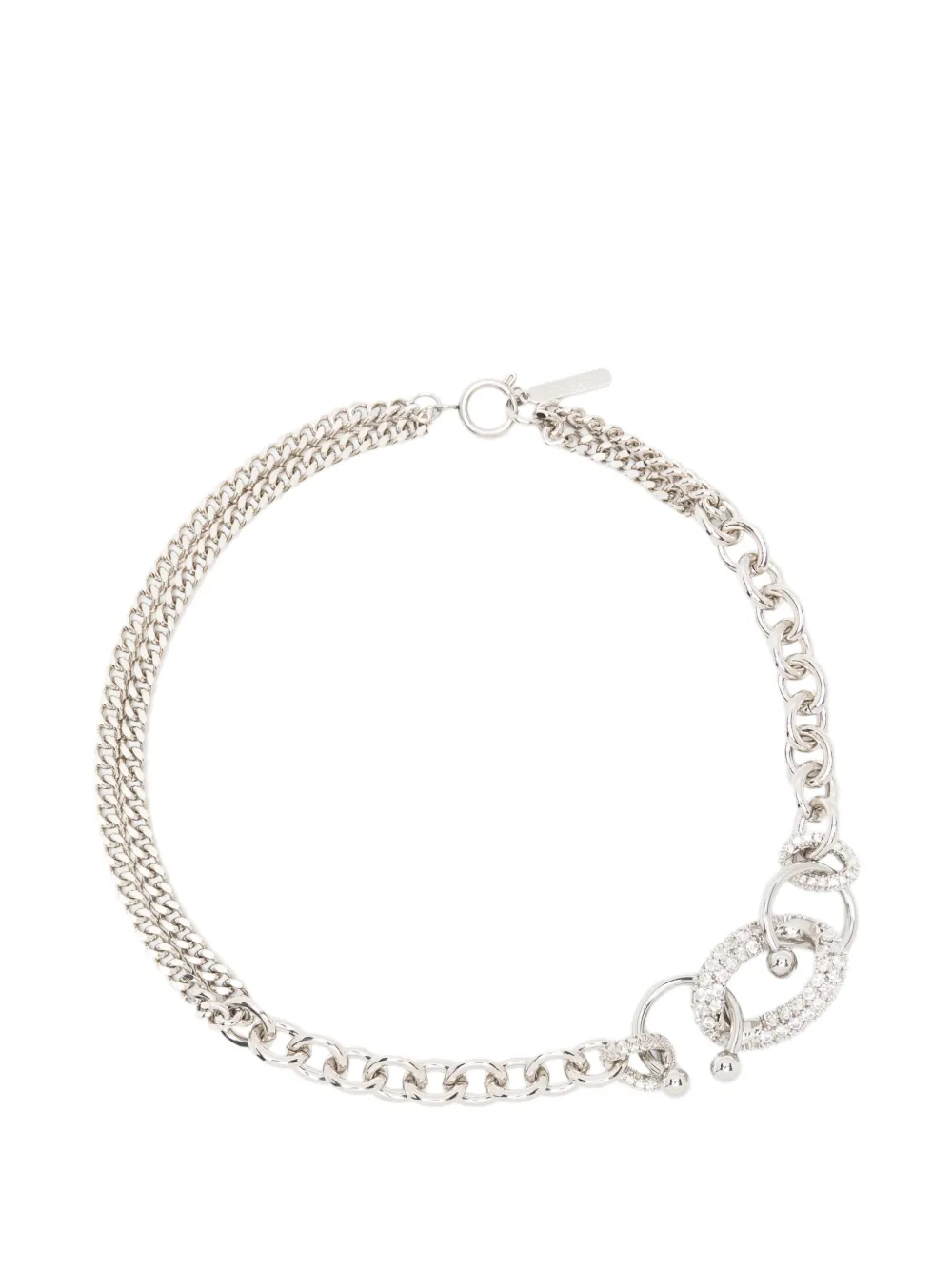 Justine Clenquet Phoebe crystal-embellished necklace
