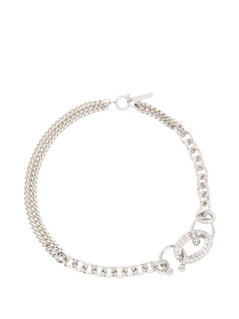 Justine Clenquet Phoebe crystal-embellished necklace
