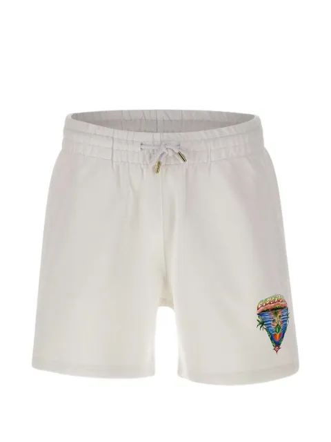 Casablanca Innocence Triangle graphic-print shorts