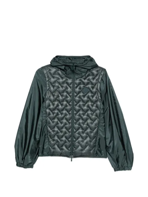 Moncler quilted-panel hooded jacket