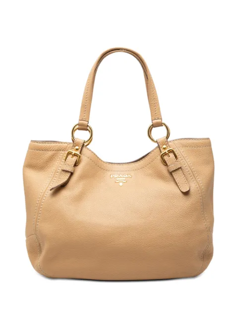 Prada Pre-Owned 2000-2026 Vitello Daino tote bag
