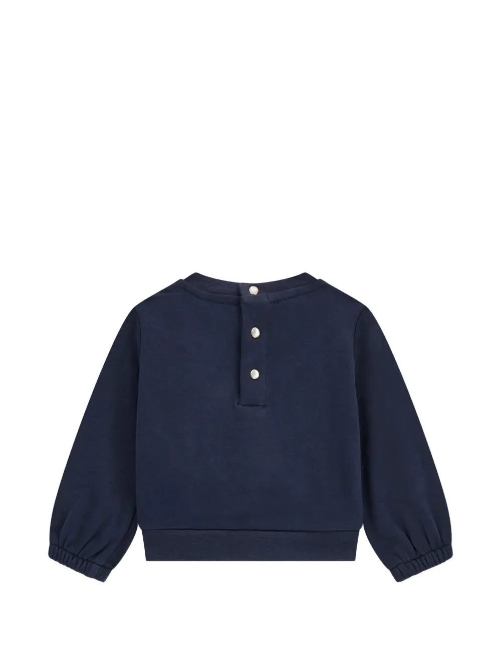 guess kids Trui en rok met tartan-ruit en logoprint Blauw