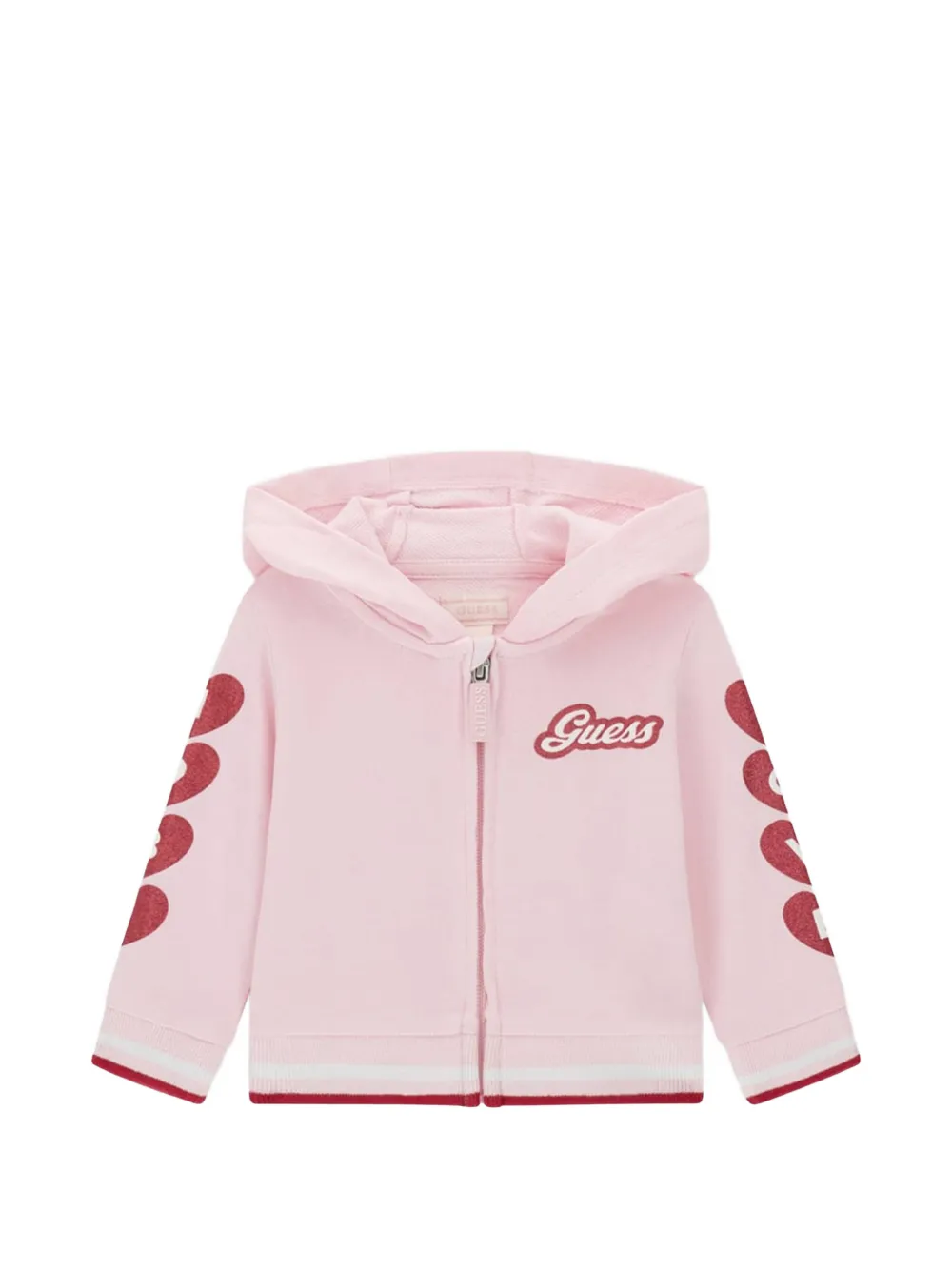 guess kids Trainingspak met print Roze