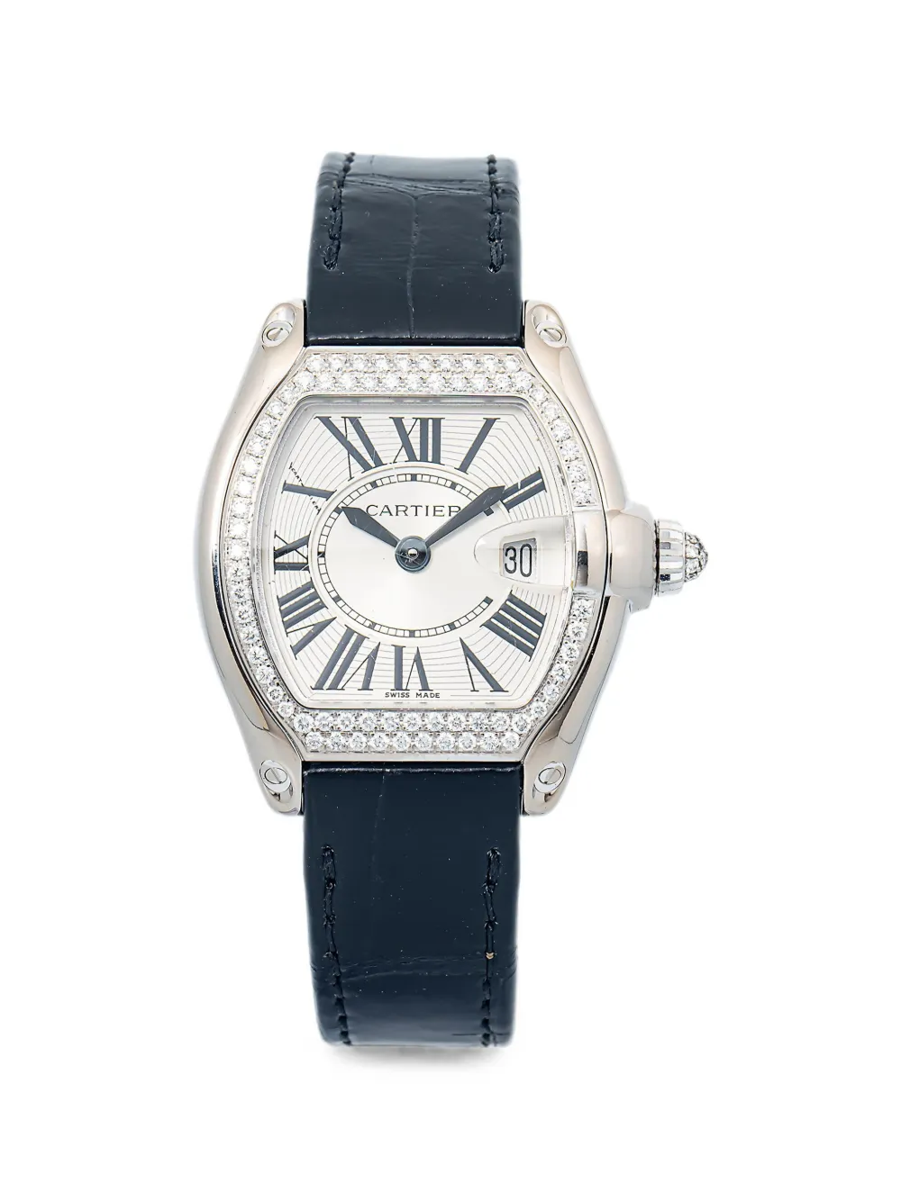 Cartier Roadster diamond 31mm watch - Bianco
