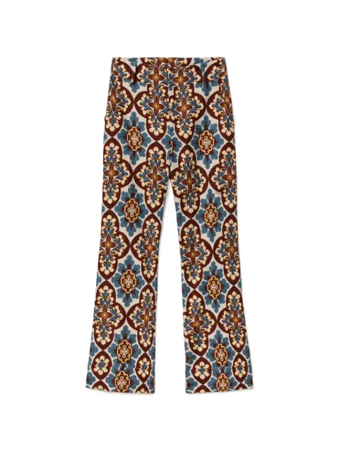 La DoubleJ pantalon palazzo Hendrix en coton rustique