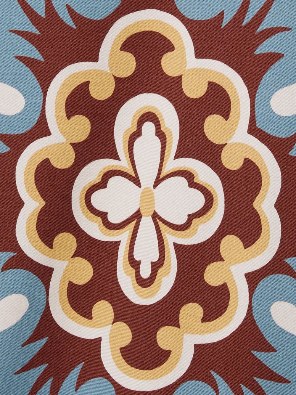 La DoubleJ Palazzo placée platte katoenen stretch Gingerbread jurk Bruin