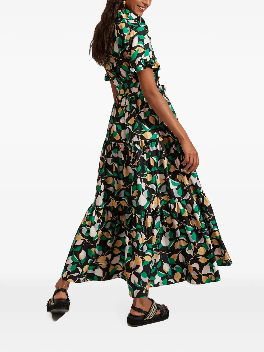 La DoubleJ Sassy maxi-jurk Zwart