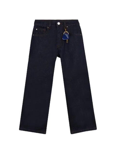 Stella McCartney Kids keychain-detail jeans