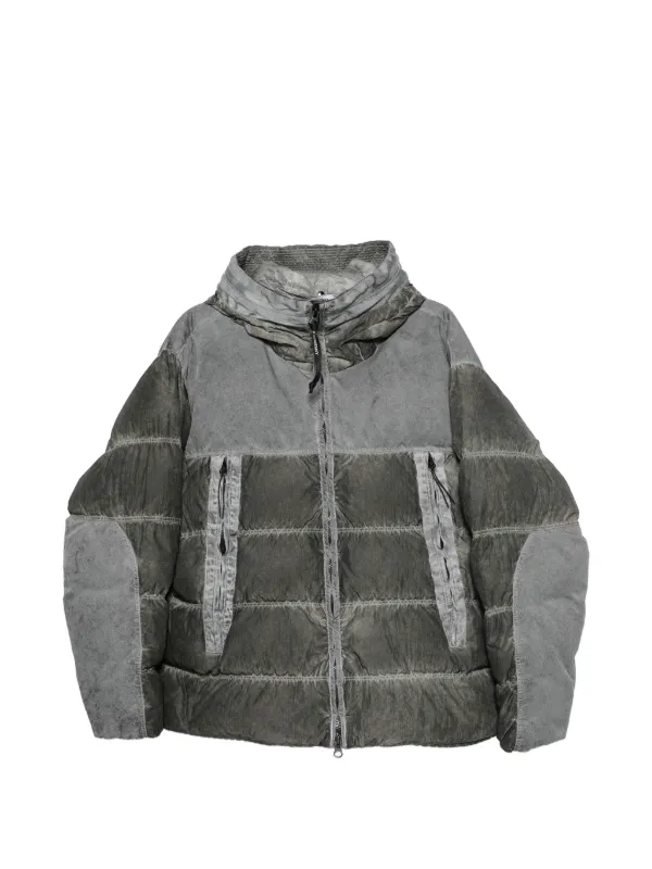 新品　シーピーカンパニー　フーディットジャケット　人気デザイン　サイズ52 C.P. Company フーデッド パデッドジャケット | グレー | FARFETCH JP