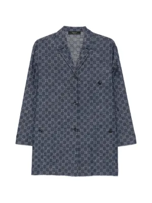 Gucci（グッチ）ウィメンズ デニムジャケット - FARFETCH