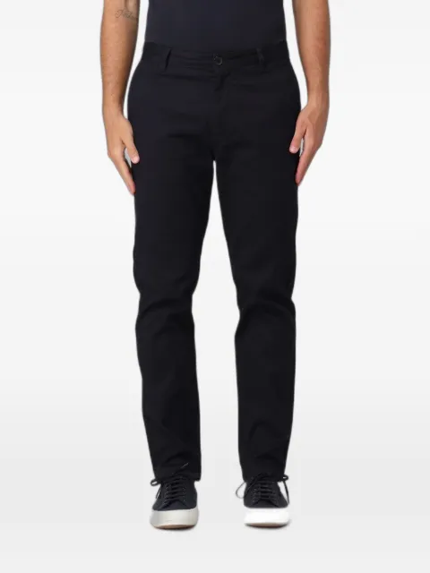 Armani Exchange button-fastening trousers