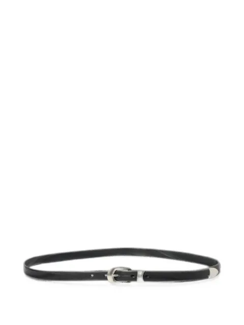 OUR LEGACY buckled leather belt