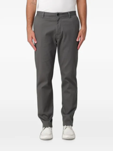 Armani Exchange belt-loop buttoned trousers