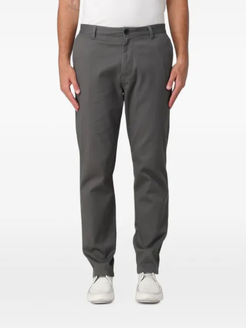 Armani Exchange belt-loop buttoned trousers