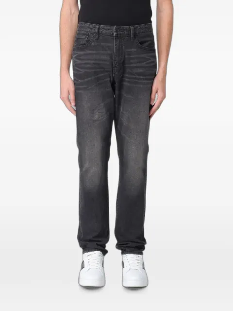 Armani Exchange belt-loop buttoned jeans