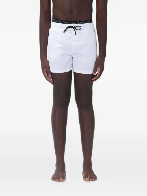 Ea7 Emporio Armani drawstring swim shorts