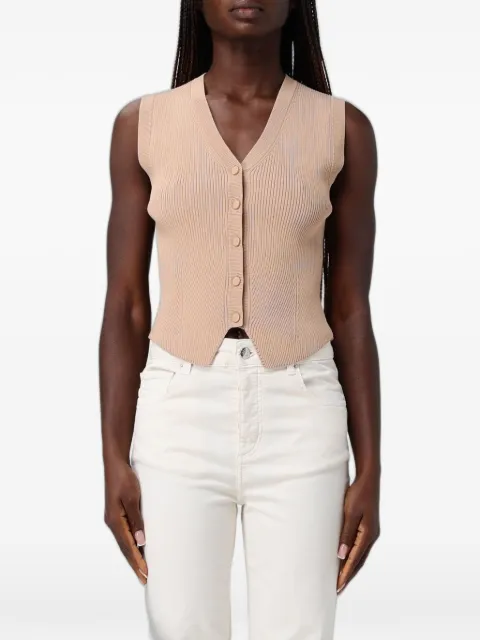 Armani Exchange chaleco de canalé